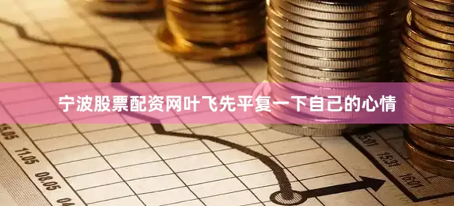 宁波股票配资网叶飞先平复一下自己的心情