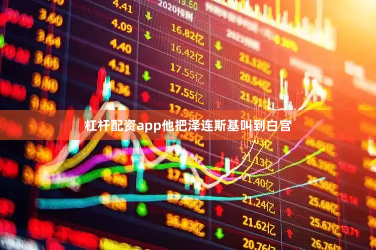 杠杆配资app他把泽连斯基叫到白宫